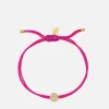 Bracelets & Bangles*Estella Bartlett Smiley Cordgold-Plated And Crystal Bracelet
