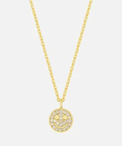 Jewellery Sets*Estella Bartlett Smiley Gold-Plated And Crystal Necklace