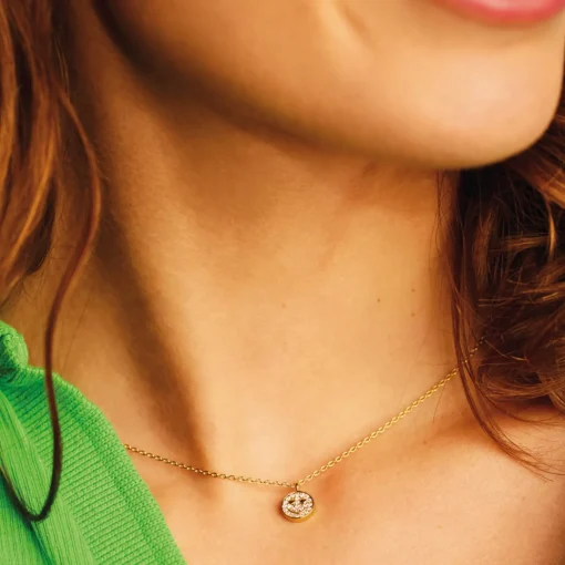 Jewellery Sets*Estella Bartlett Smiley Gold-Plated And Crystal Necklace