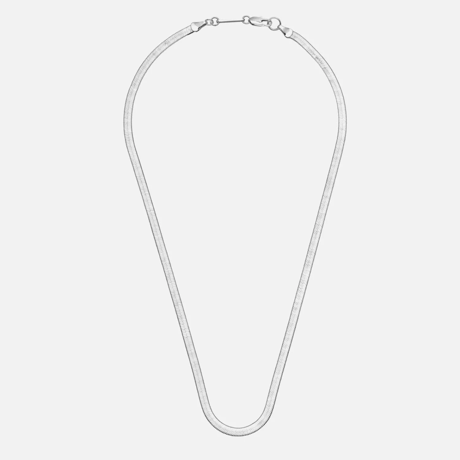 Necklaces*Estella Bartlett Women's Herringbone Chain - Silver Plate/Silver Plated