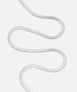 Necklaces*Estella Bartlett Women's Herringbone Chain - Silver Plate/Silver Plated