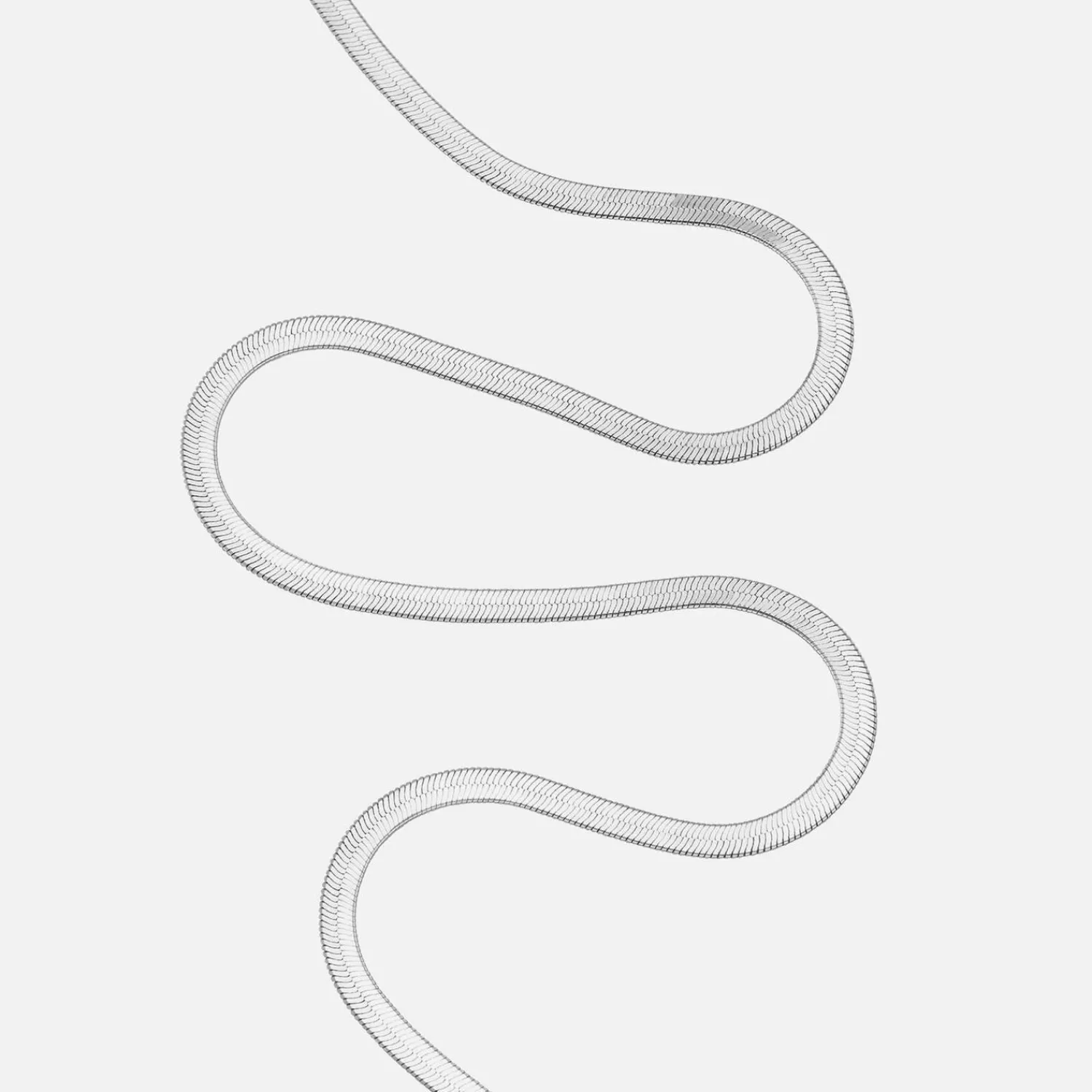 Necklaces*Estella Bartlett Women's Herringbone Chain - Silver Plate/Silver Plated