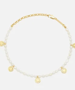 Bracelets & Bangles*Estella Bartlett Women's Pearl Sun Charm Bracelet - Cream