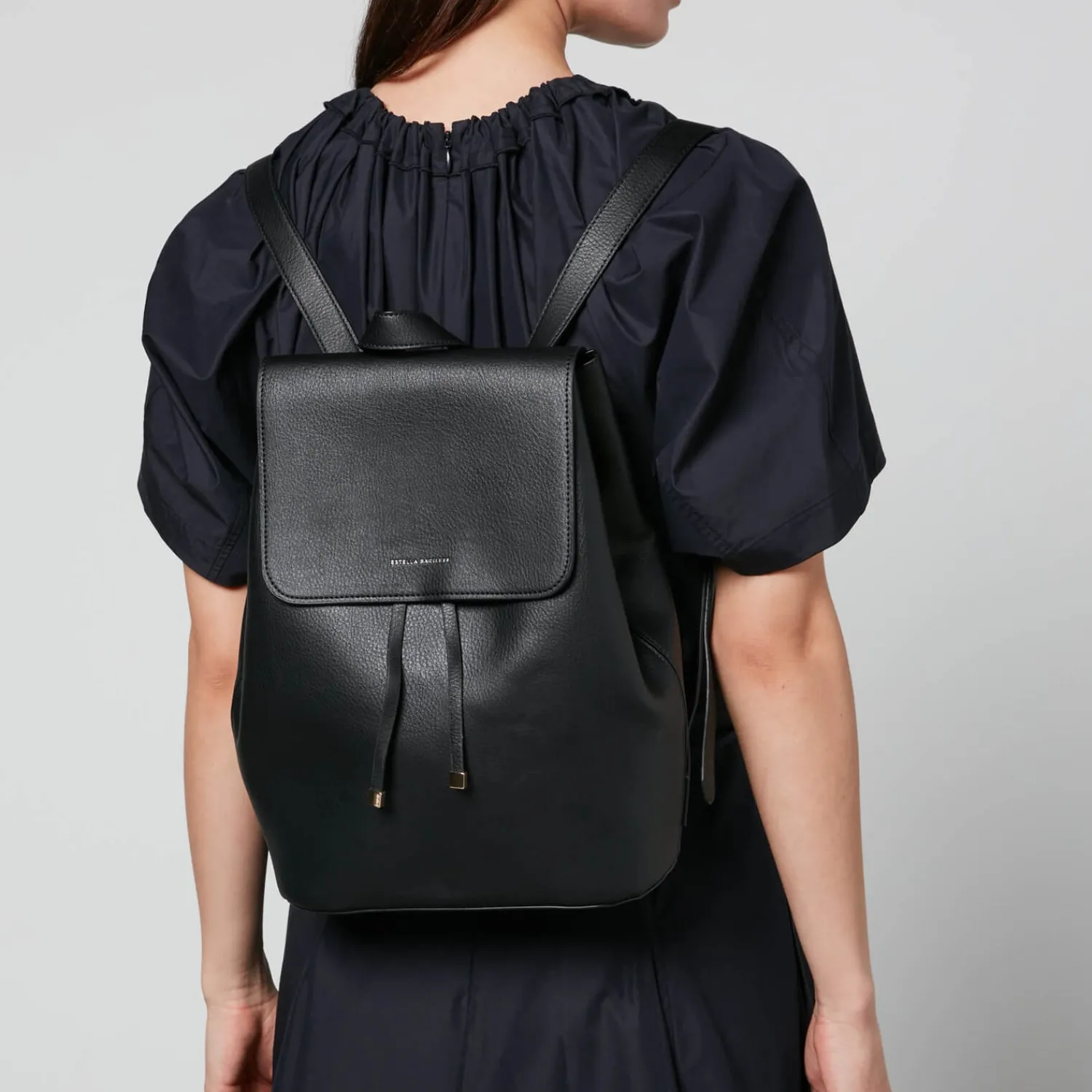 Backpacks*Estella Bartlett Women's The Copperfield Drawstring Backpack - Black