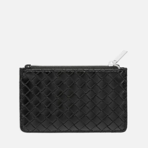 Purses And Cardholders*Estella Bartlett Woven Faux Leather Cardholder