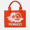 Tote Bags*Fiorucci Milan Angels Printed Canvas Tote Bag