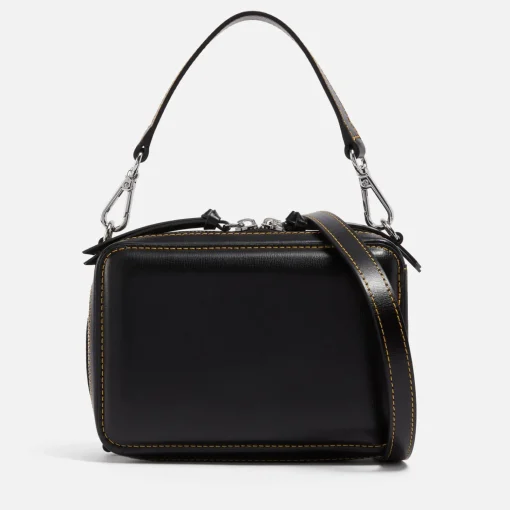 Crossbody Bags*Ganni Banner Leather Shoulder Bag