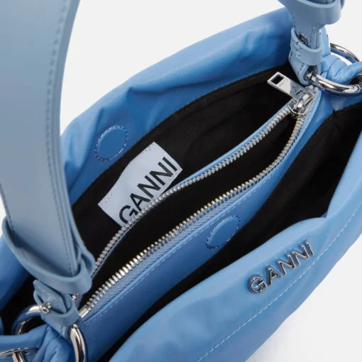 Crossbody Bags*Ganni Pillow Shell Baguette Bag Forever Blue