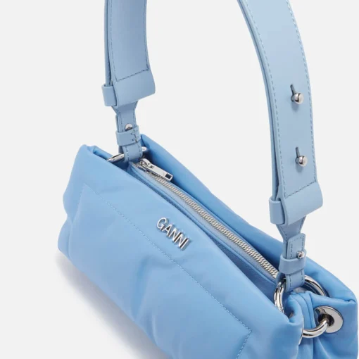 Crossbody Bags*Ganni Pillow Shell Baguette Bag Forever Blue