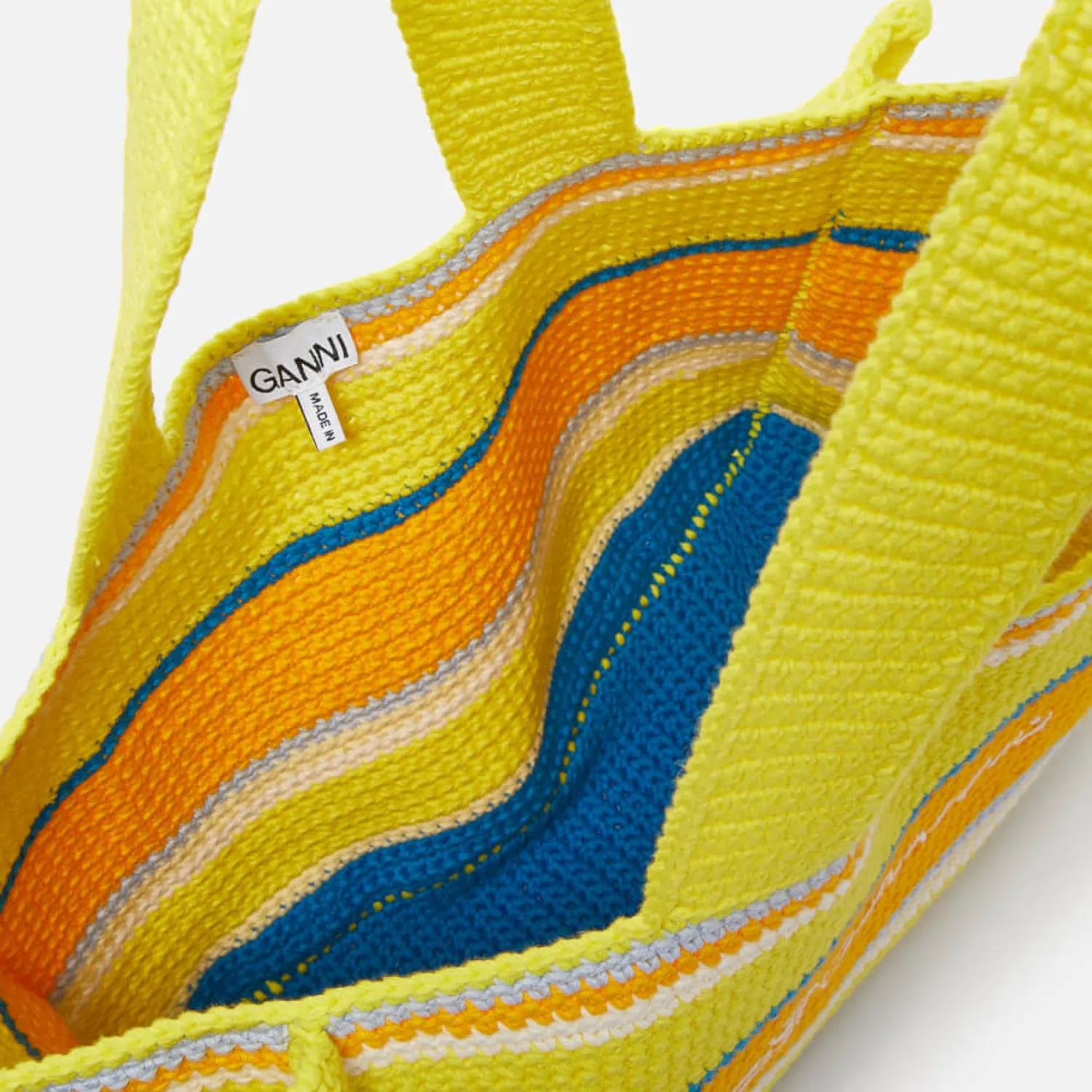 Tote Bags*Ganni X Coggles Crocheted Cotton Tote Bag