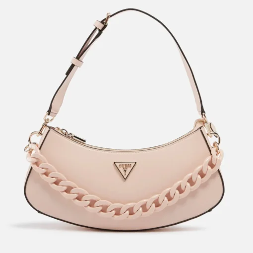 Shoulder Bags*Guess Corina Faux Leather Top Zip Shoulder Bag
