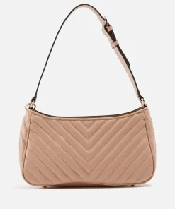 Shoulder Bags*Guess Keillah Quilted Faux Leather Shoulder Bag