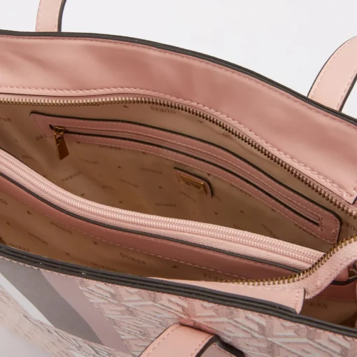 Tote Bags*Guess Silvana Faux Leather Girlfriend Tote Bag
