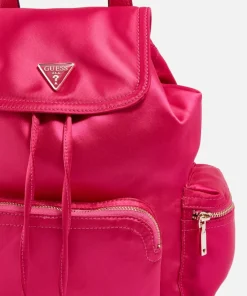 Backpacks*Guess Velina Satin Backpack