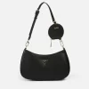 Shoulder Bags*Guess Women's Alexie Top Zip Shoulder Bag - Black