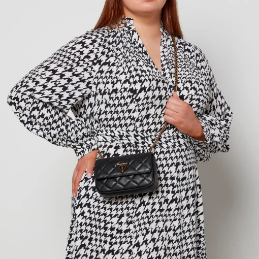 Mini Bags*Guess Women's Cessily Micro Mini Bag - Black