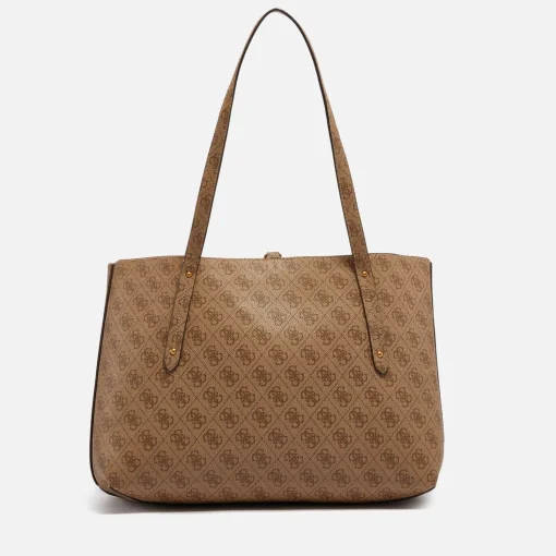 Tote Bags*Guess Women's Eco Brenton Monogram Faux Leather Tote Bag