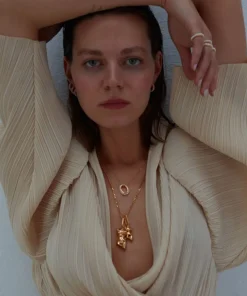 Jewellery Sets*Hermina Athens Women's Luna Pearls Pendant - Gold