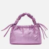 Shoulder Bags*HVISK Arcadia Metallic Textured Faux Leather Bag