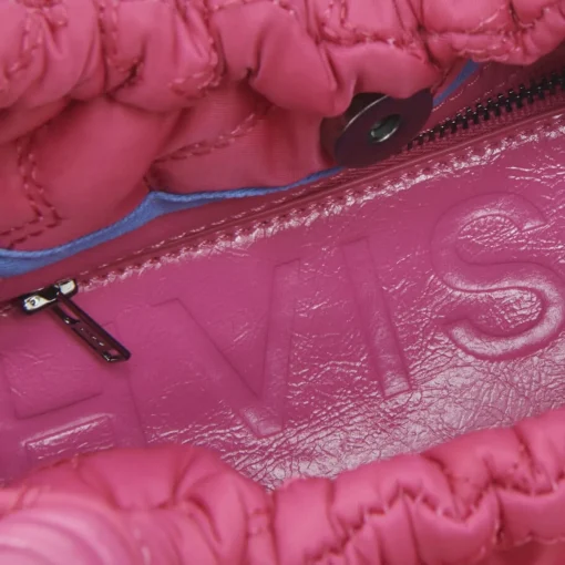 Shoulder Bags*HVISK Jolly Faux Leather-Trimmed Quilted Recycled Twill Bag