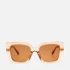 Sunglasses*Jeepers Peepers Oversized Square-Frame Acetate Sunglasses