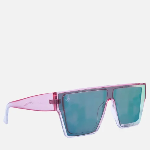 Sunglasses*Jeepers Peepers Square-Frame Acetate Sunglasses
