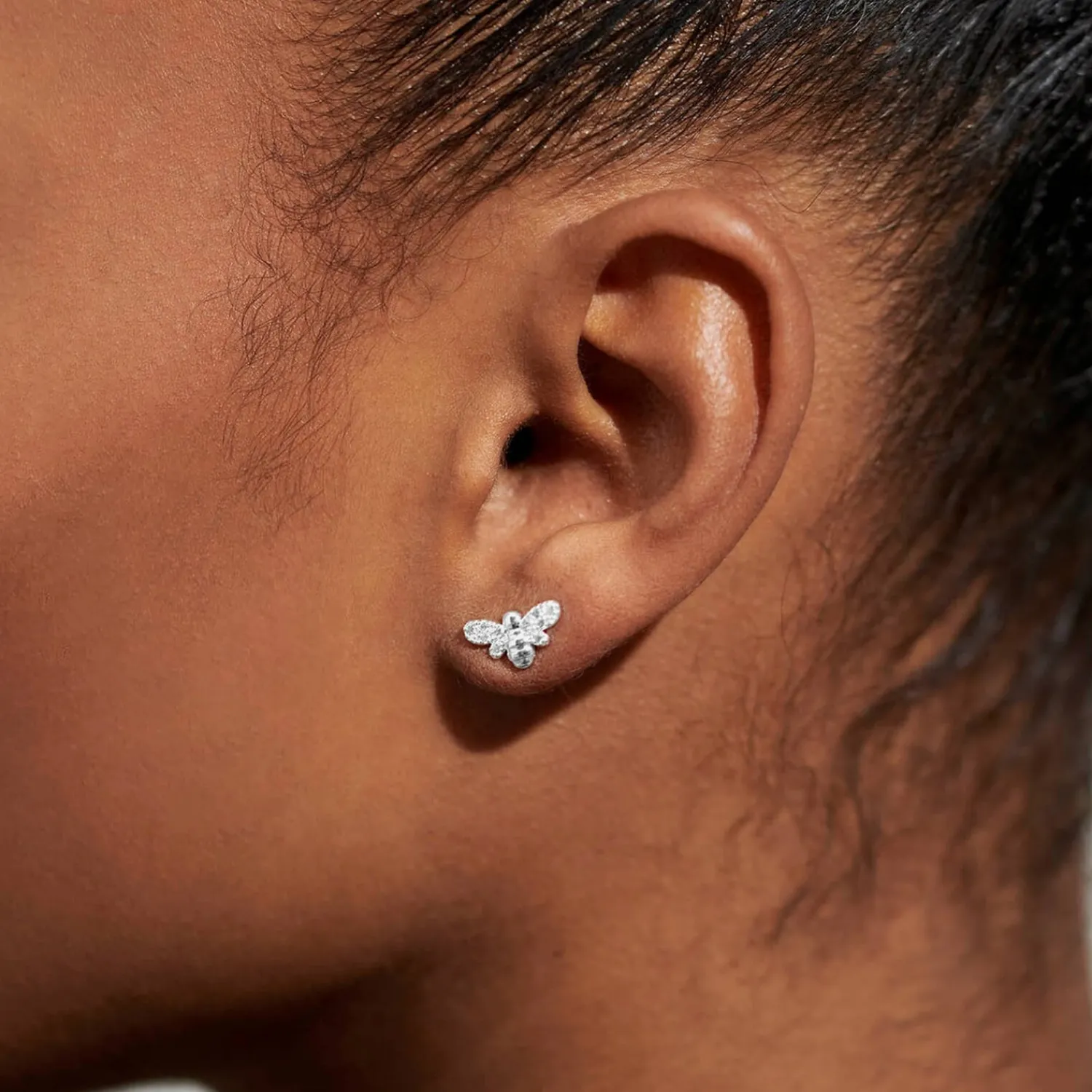 Earrings*Joma Jewellery Happy As Can Bee Silver-Plated Earrings