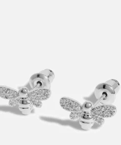 Earrings*Joma Jewellery Happy As Can Bee Silver-Plated Earrings
