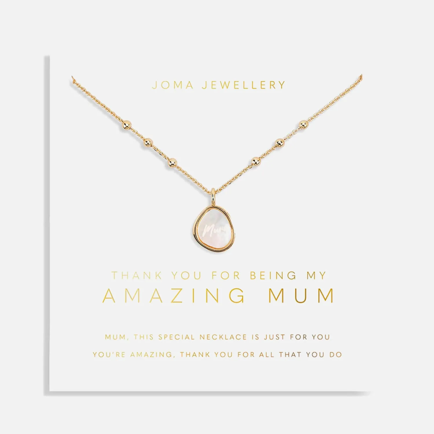 Necklaces*Joma Jewellery Marvellous Mum Heart Pendant Silver Plated Necklace