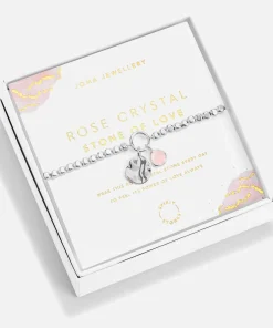 Bracelets & Bangles*Joma Jewellery Spirit Stones Rose Crystal Silver-Tone Bracelet