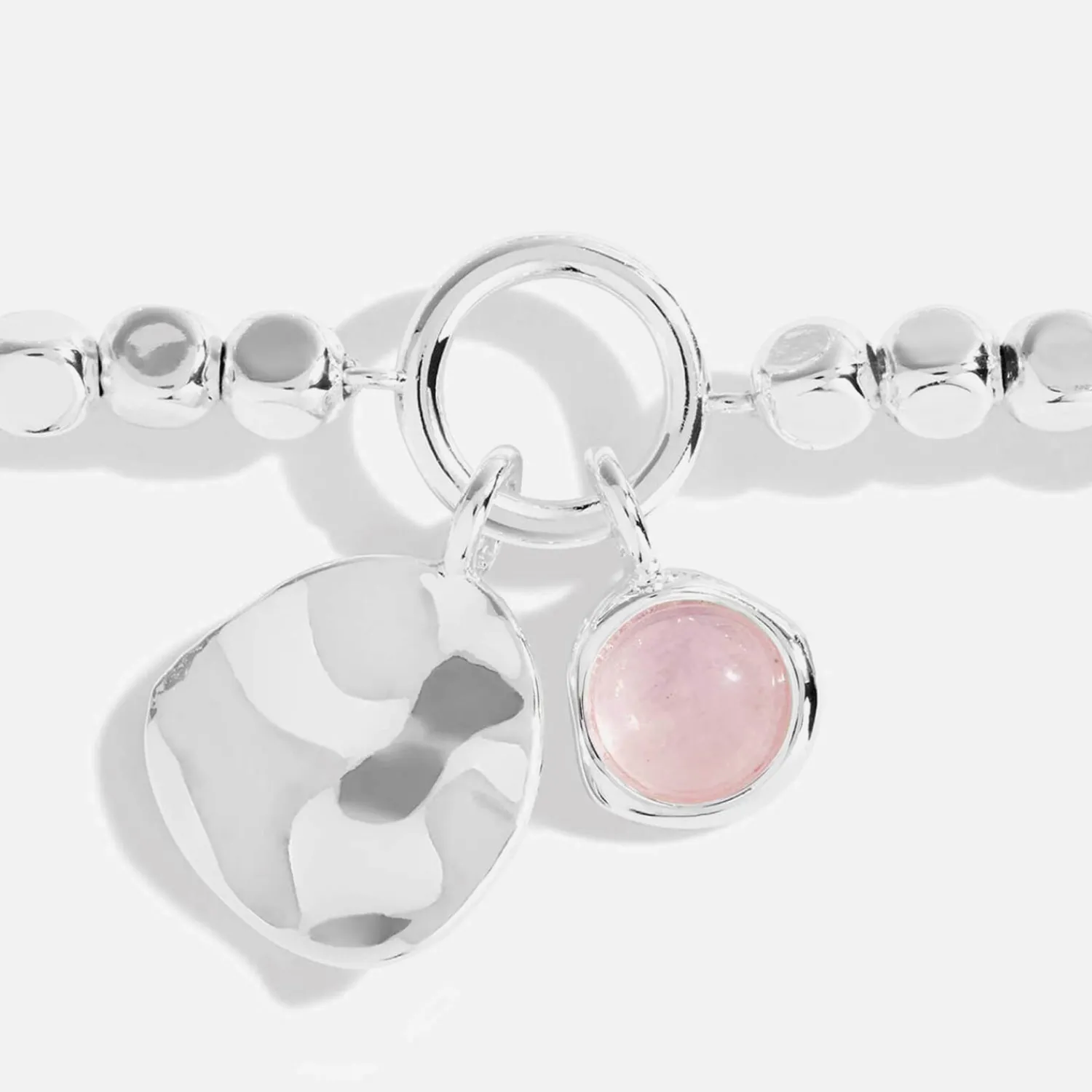 Bracelets & Bangles*Joma Jewellery Spirit Stones Rose Crystal Silver-Tone Bracelet