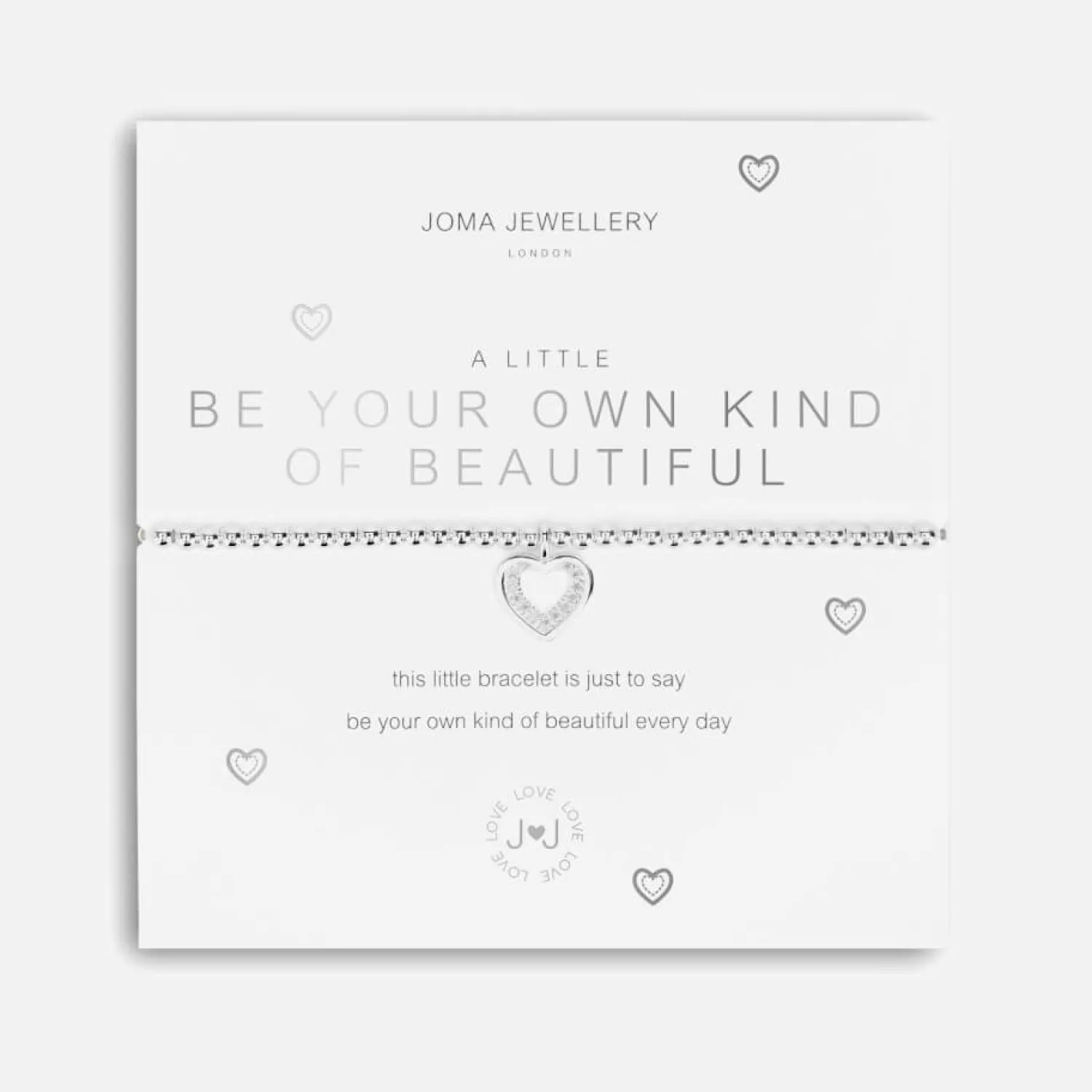 Bracelets & Bangles*Joma Jewellery Women's A Little Be Your Own Kind Of Beautiful Silver Bracelet - Silver