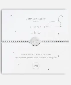 Bracelets & Bangles*Joma Jewellery Women's A Little Leo Silver Bracelet Stretch - Silver