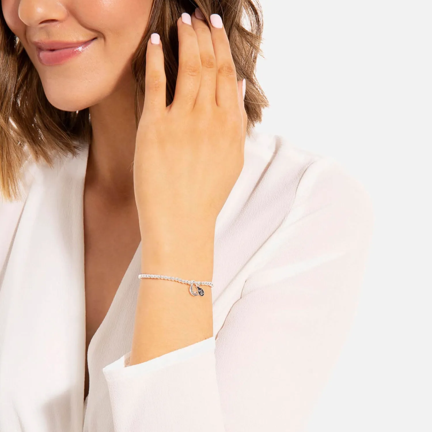 Bracelets & Bangles*Joma Jewellery Women's A Little Love You To The Moon & Back Bracelet - Silver