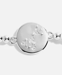 Bracelets & Bangles*Joma Jewellery Women's A Little Scorpio Silver Bracelet Stretch - Silver