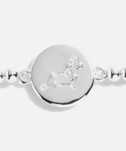 Bracelets & Bangles*Joma Jewellery Women's A Little Leo Silver Bracelet Stretch - Silver