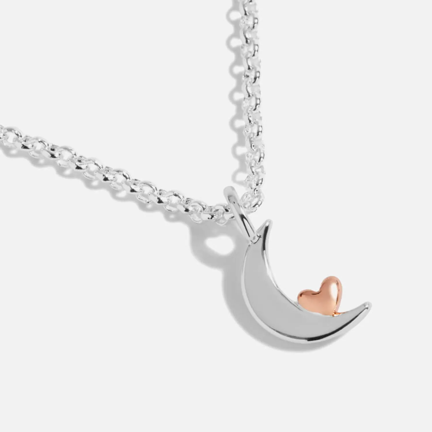 Necklaces*Joma Jewellery Women's A Little Love You To The Moon And Back Necklace - Silver