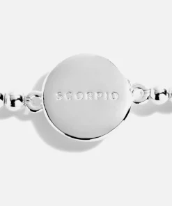 Bracelets & Bangles*Joma Jewellery Women's A Little Scorpio Silver Bracelet Stretch - Silver