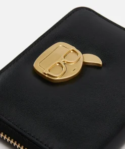 Purses And Cardholders*KARL LAGERFELD K/Ikonik Embellished Faux Leather Wallet