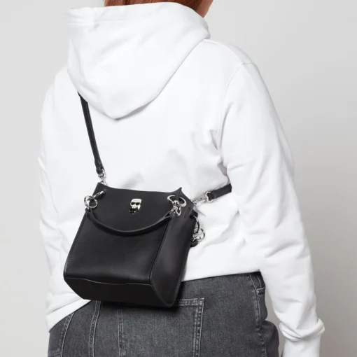 Bucket Bags*KARL LAGERFELD K/Ikonik Leather Bucket Bag