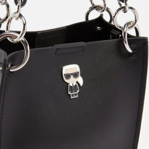 Bucket Bags*KARL LAGERFELD K/Ikonik Leather Bucket Bag