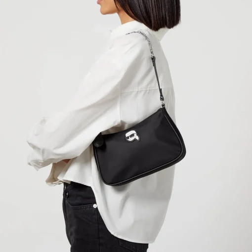Shoulder Bags*Karl Lagerfeld K/Ikonik Nylon Shoulder Bag