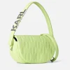 Shoulder Bags*Karl Lagerfeld Shooting Stars K/Swing Leather Baguette Bag