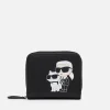 Purses And Cardholders*Karl Lagerfeld Shooting Stars K/Ikonik 2.0 Leather Wallet