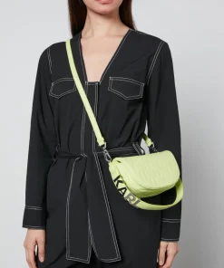 Shoulder Bags*Karl Lagerfeld Shooting Stars K/Swing Leather Baguette Bag