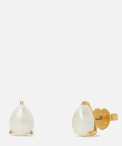 Earrings*Kate Spade New York Brilliant Statement Gold-Tone Studs