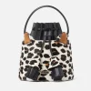 Bucket Bags*Kate Spade New York Buttercup Small Leopard Haircalf Bucket Bag