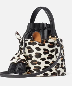 Bucket Bags*Kate Spade New York Buttercup Small Leopard Haircalf Bucket Bag