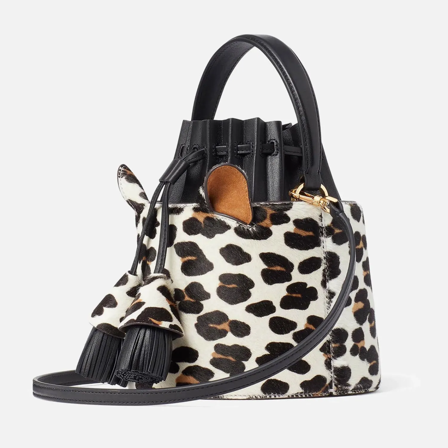 Bucket Bags*Kate Spade New York Buttercup Small Leopard Haircalf Bucket Bag