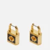 Earrings*Kate Spade New York Lock And Spade Gold-Tone Hoop Earrings